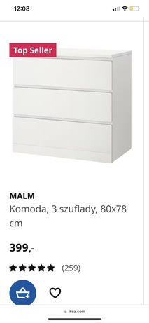 Ikea komoda Malm