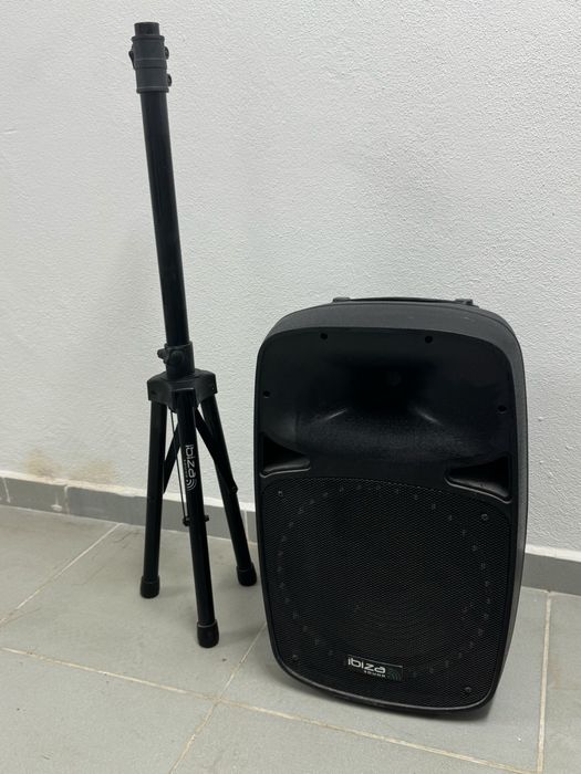 Caixa de Som Ibiza Sound com Suporte Tripé