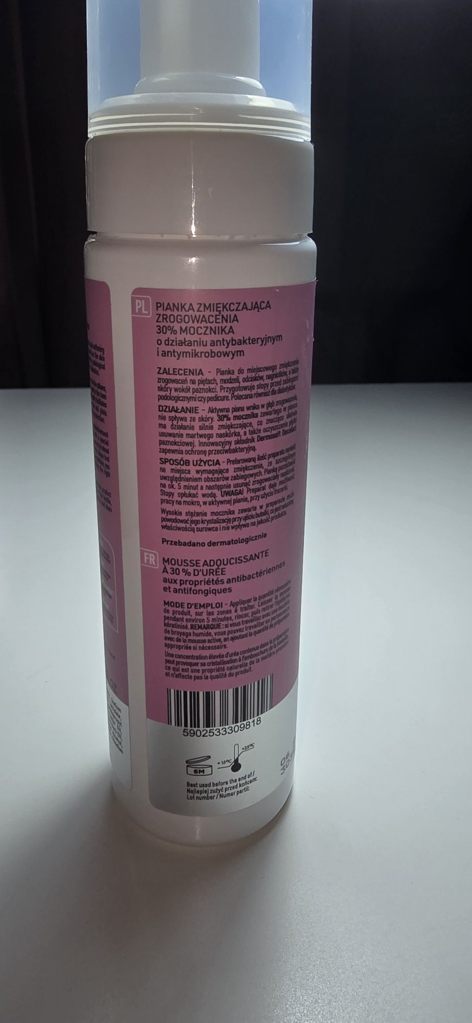 Pianka zmiękczająca zrogowacenia Pharm Foot