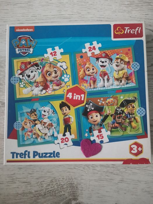 Puzzle Psi patrol 4 w 1