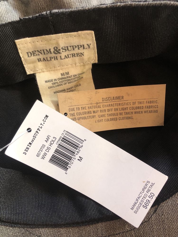 Denim and Supply Ralph Lauren берет с козырьком