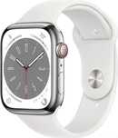 Smartwatch Apple Watch 45mm srebrny (stal)