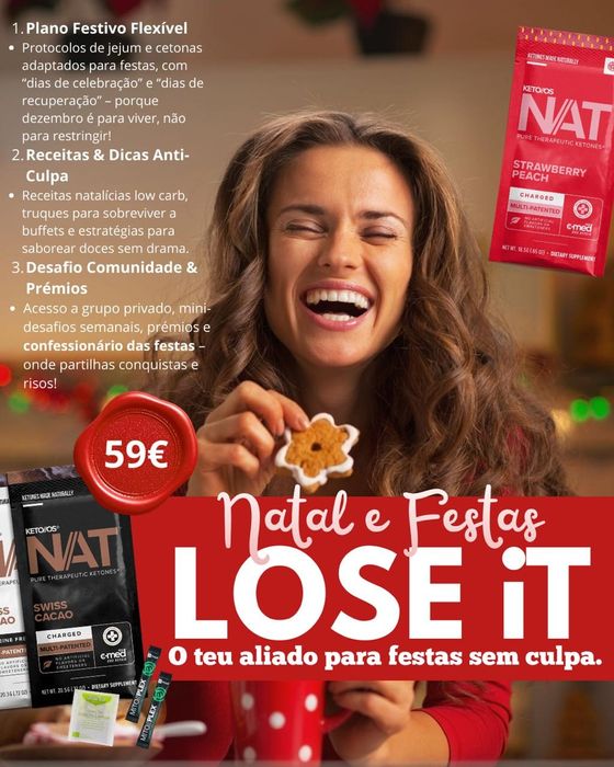 Programa Natal Lose-It – Mantém o Peso!