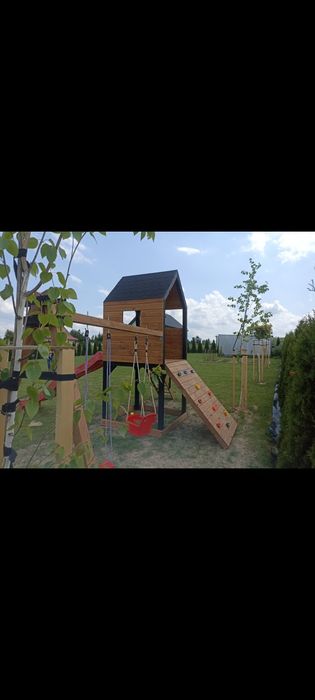 Domek dla dzieci plac zabaw