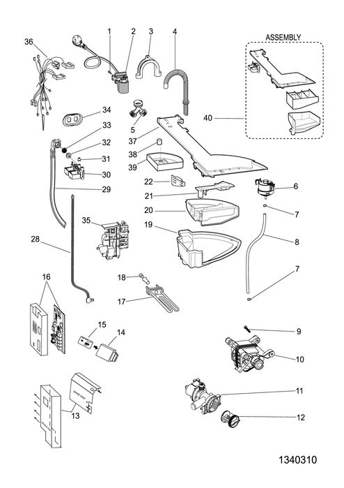 Máquina lavar roupa Hotpoint WMG 722 B