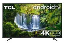 PROMOCJA Telewizor LED 55" TCL 4K HDR AndroidTV WiFi BT DVBT2 Nowy GW
