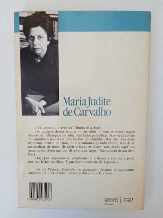 Maria Judite de Carvalho - As palavras poupadas