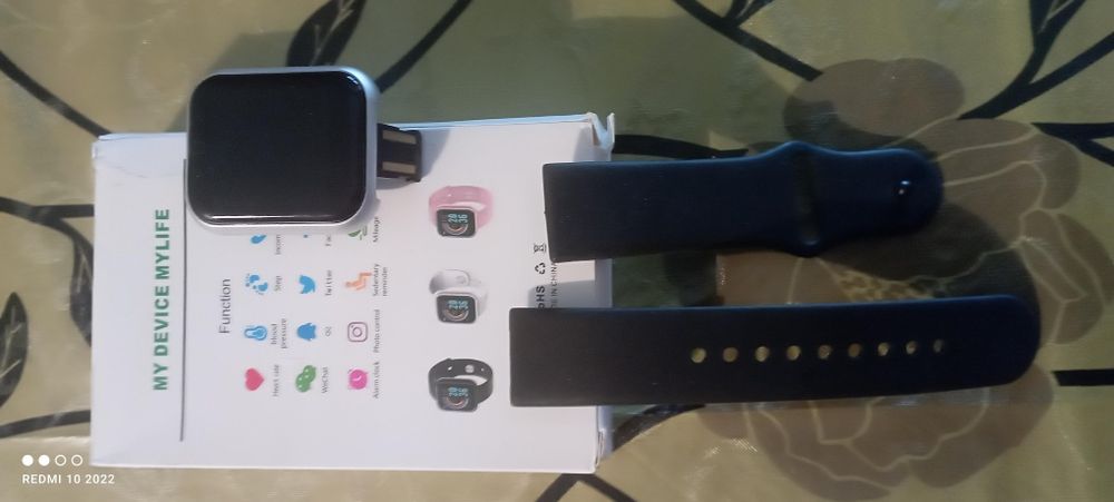 Фітнес браслет Y68 Black