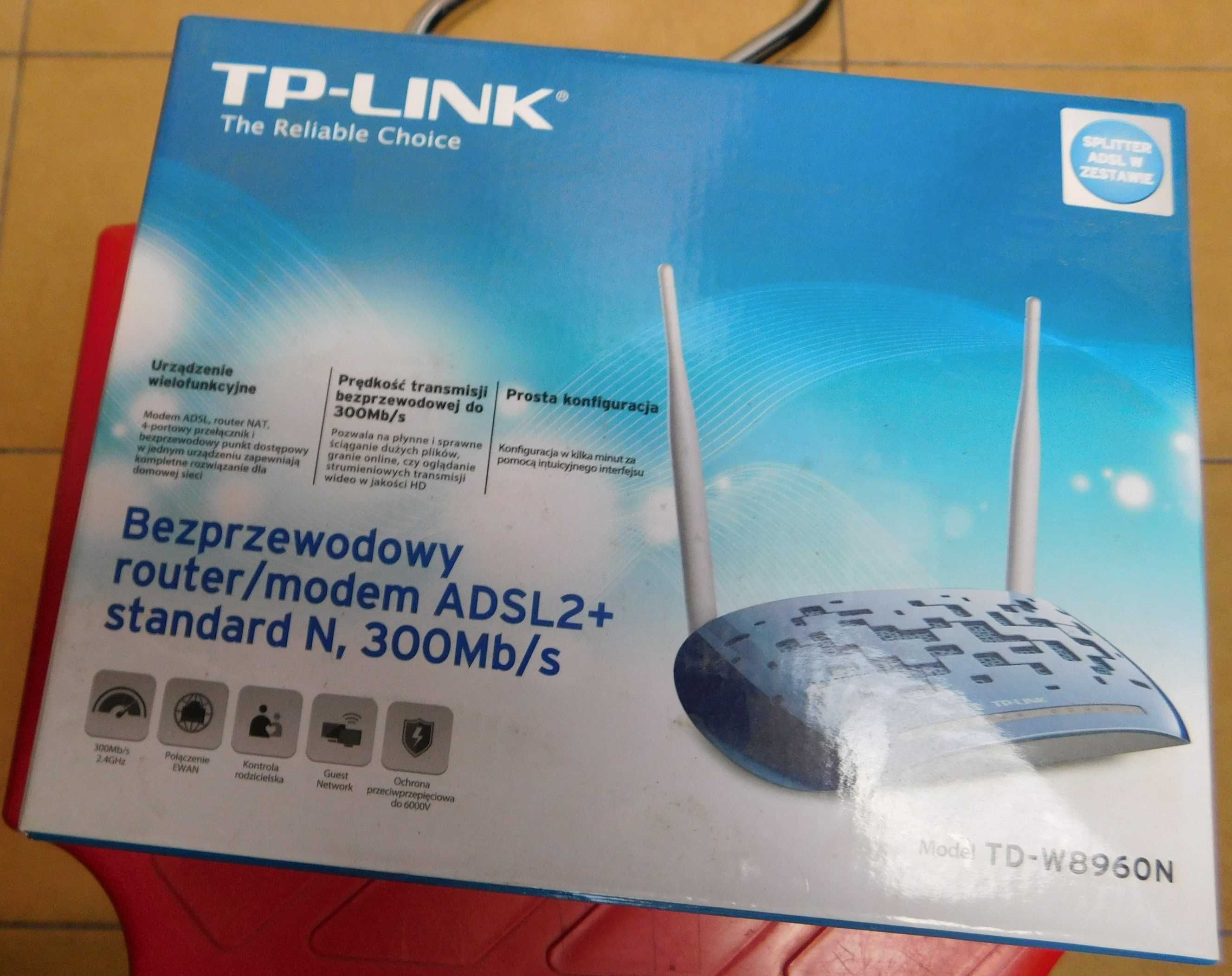 Router TP Link TD- W8960N   - Nowy