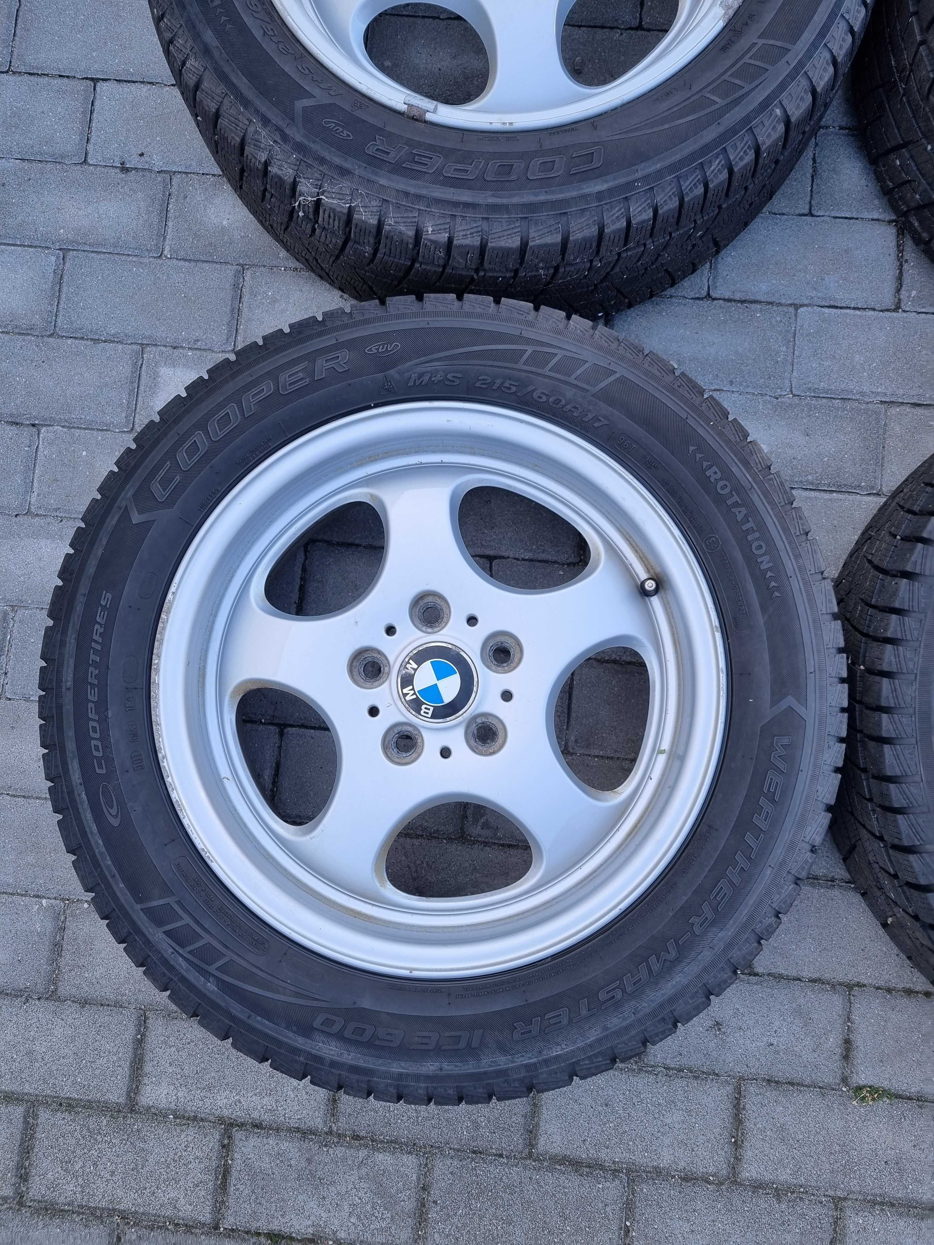 Koła opony zimowe 215/60 R17 5x120 4x8mm BMW X3 K15