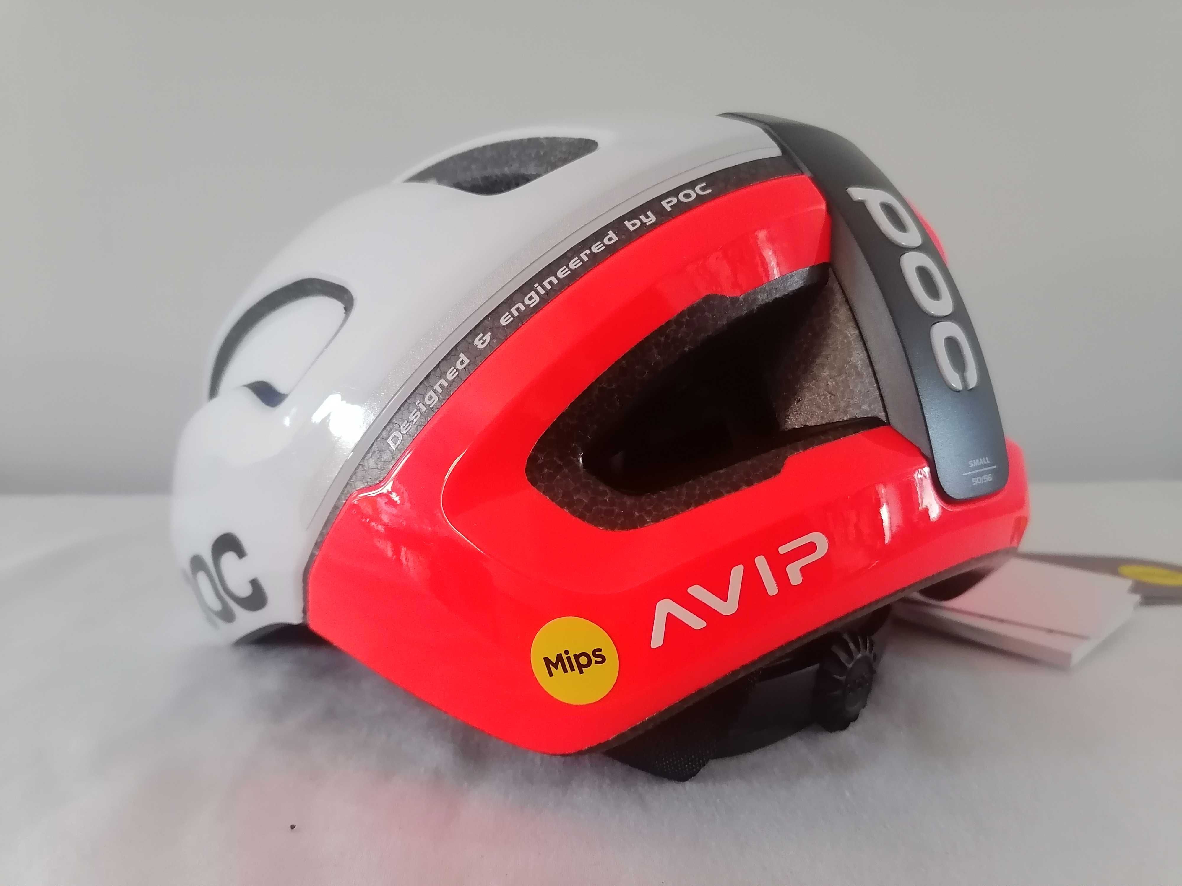 Kask rowerowy Poc Omne Air Mips Zink Orange Avip S 50-56cm