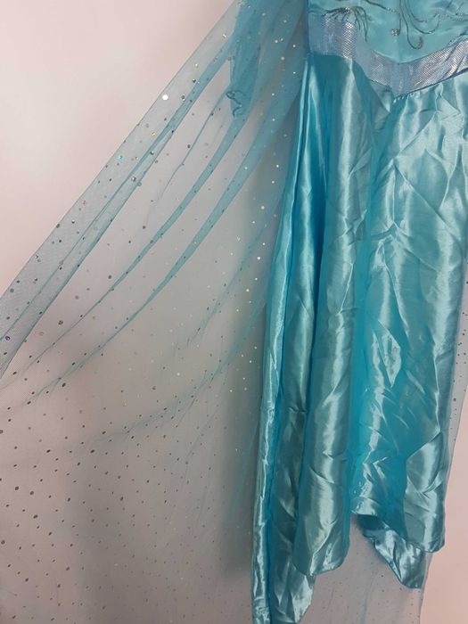 Sukienka przebranie Elsa Kraina Lodu rozmiar 110 cm G330