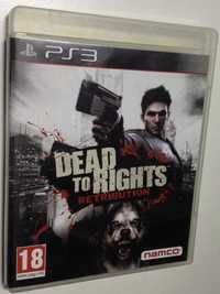 Dead to Rights: Retribution Sony PlayStation 3 (PS3) Namco