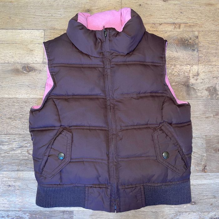 Gap Kamizelka Bezrękawnik Dziecko Dziewczynka Ocieplany 8 Lat 128 Cm