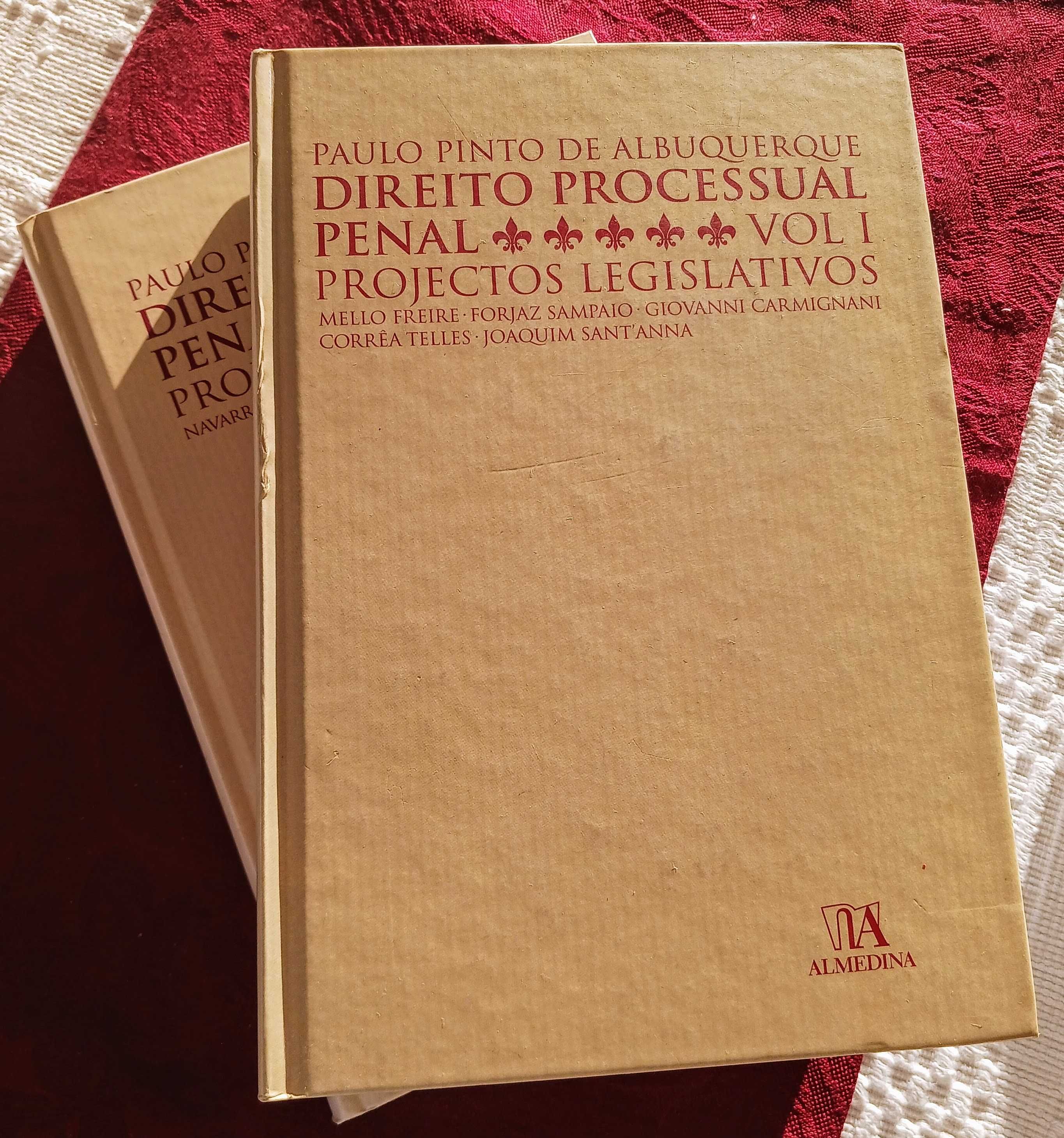 Direito Processual Penal Projectos Legislativos, Vol. I e II, Paulo Al