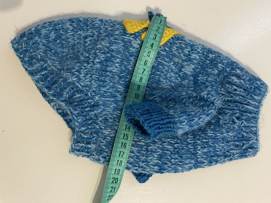 Теплий в’язаний светрик