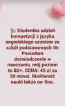 Korepetycje z języka ANGIELSKIEGO