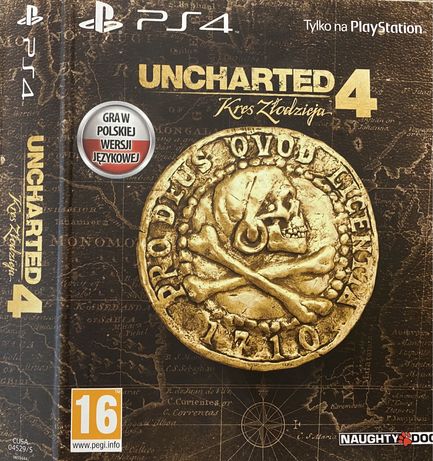 PS4 Uncharted 4 Kres Złodzieja Edycja Limitowana Edycja Specjalna