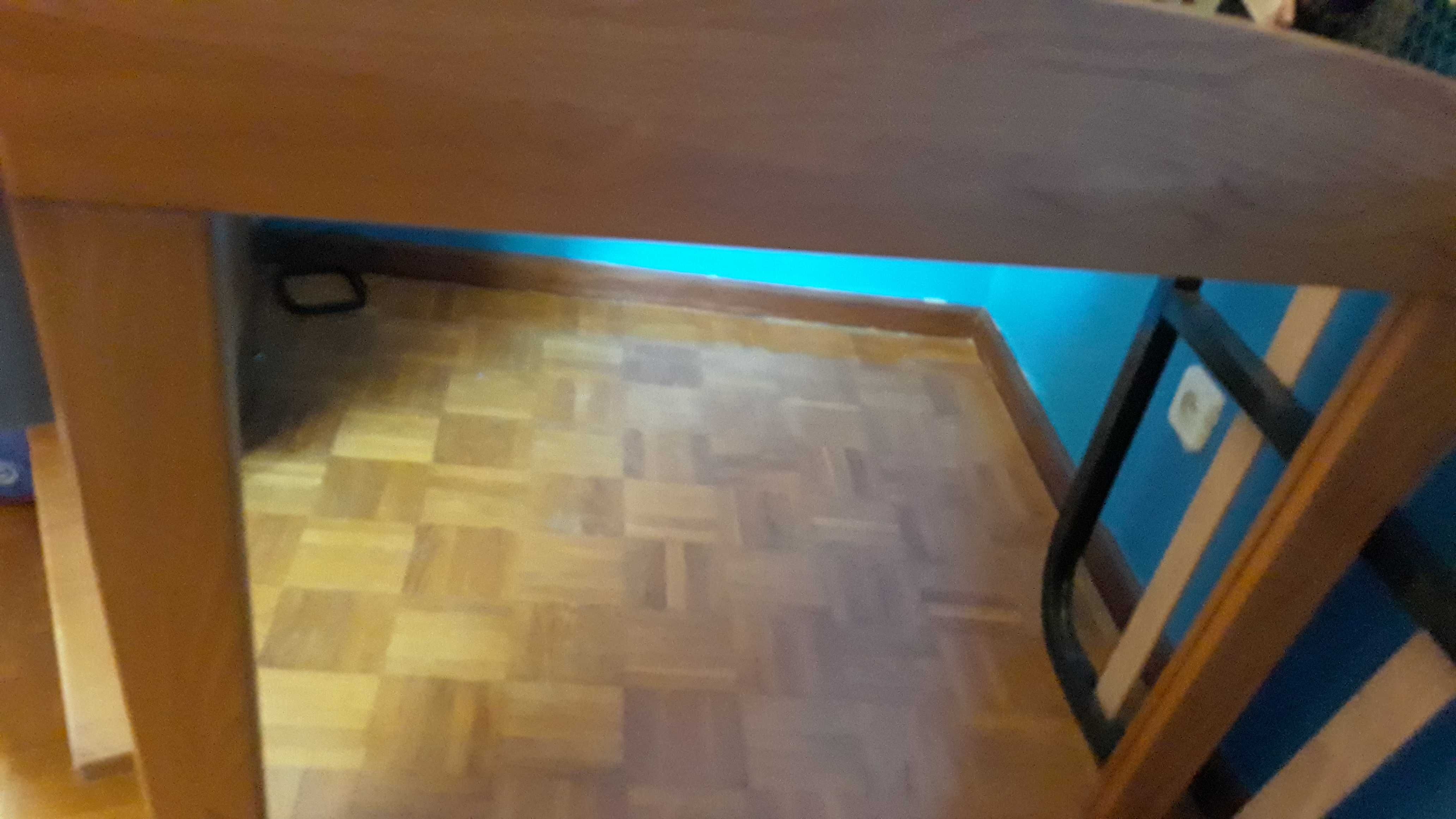 Espelho com moldura em pinho maciço
