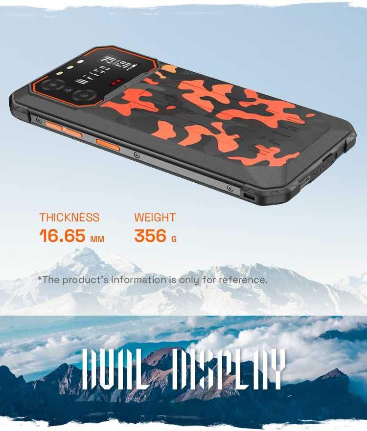 Oukitel IIIF150 В1 Pro 6/128Gb, 10000мАч, 48Mp/20Mp Night Vision IP69K