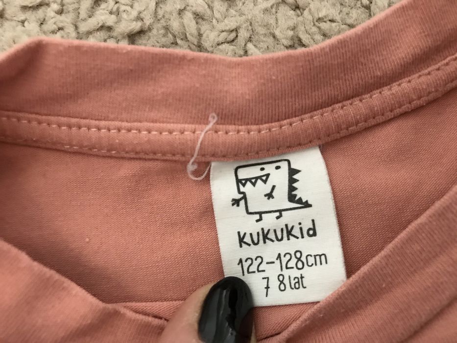 Bluzka tunika kukukid 122-128, 7/8 lat
