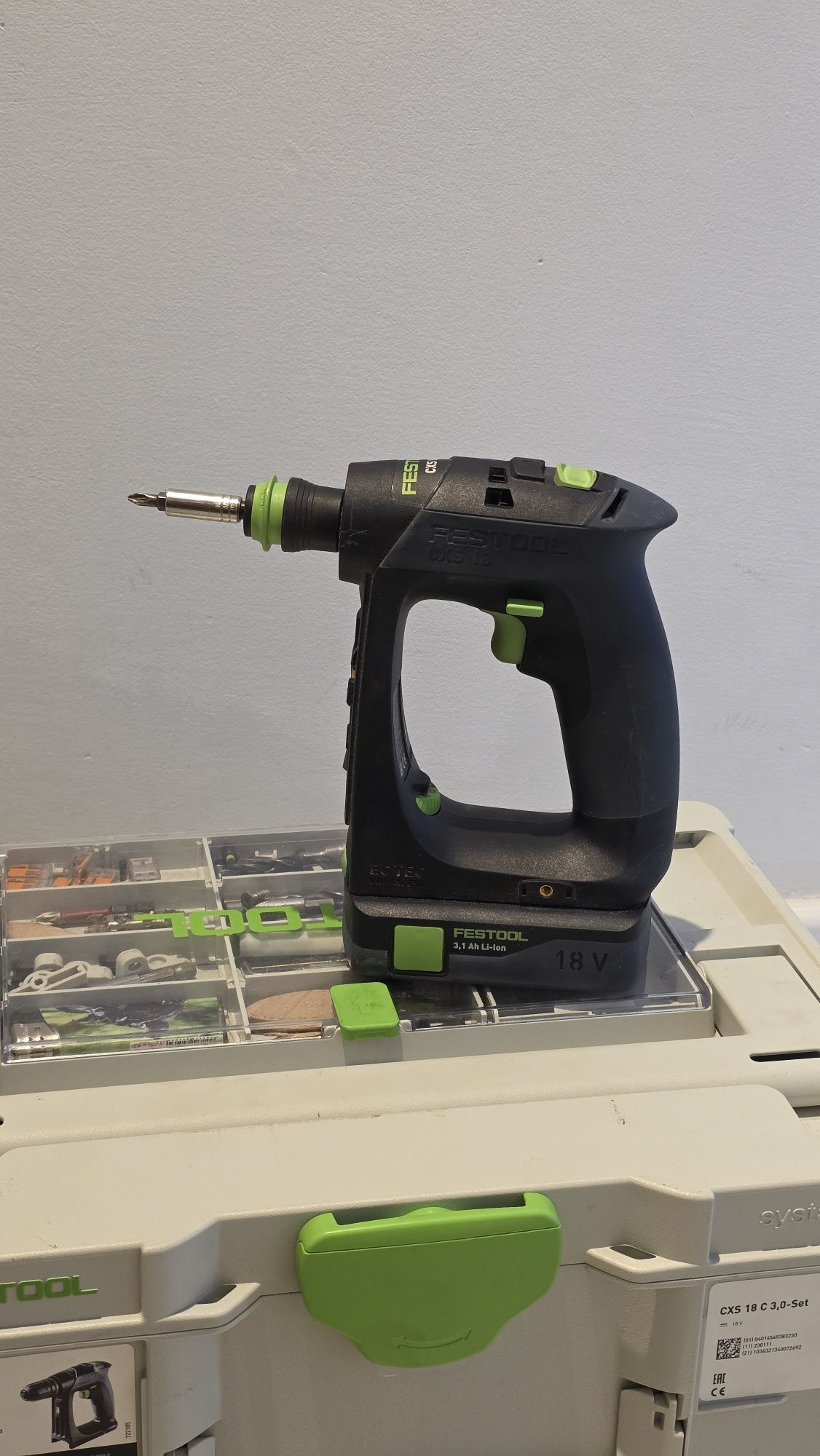 Festool CXS 18 C 3,0-Set