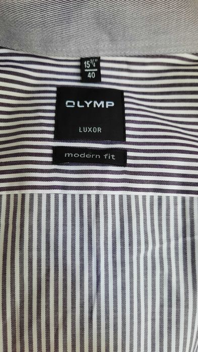 мужская рубашка OLYMP 40/15 3/4 modern fit