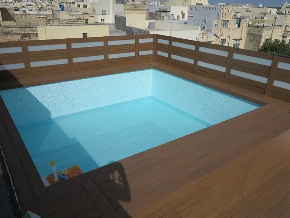 Deska kompozytowa 3D PREMIUM wzór drewna