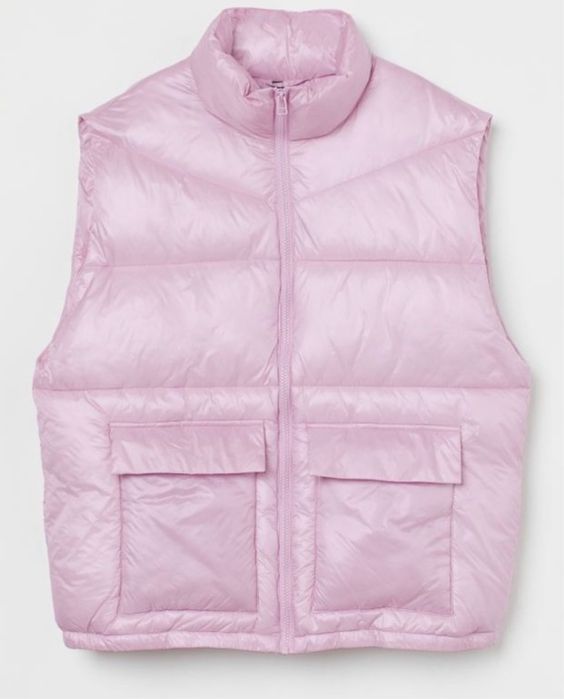 Жилет пуфер безрукавка жилетка куртка накидка вітровка дутик демі hm л