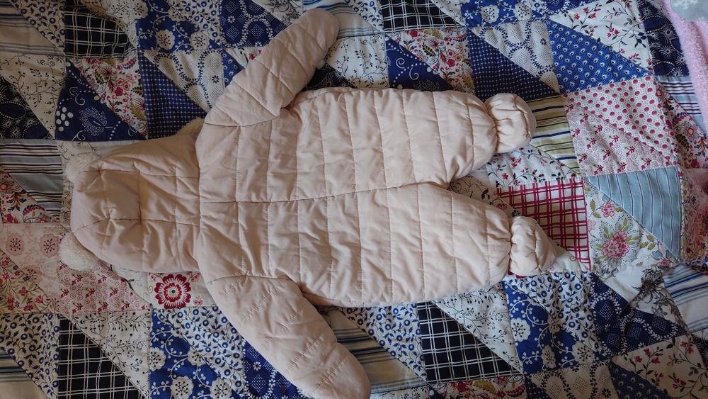 Zimowy kombinezon miś stan idealny