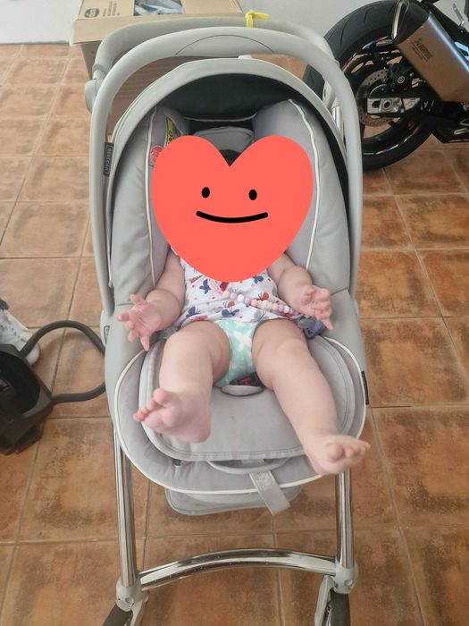 Trio bebecar  segunda mao