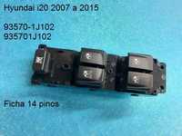 Comando interruptor vidros Hyundai I20  (935701J102)