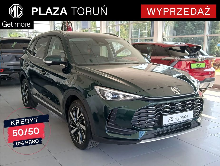 MG ZS Hybrid+ Dostępny "Od ręki" 2025 rok Exclusive Emerald Green!