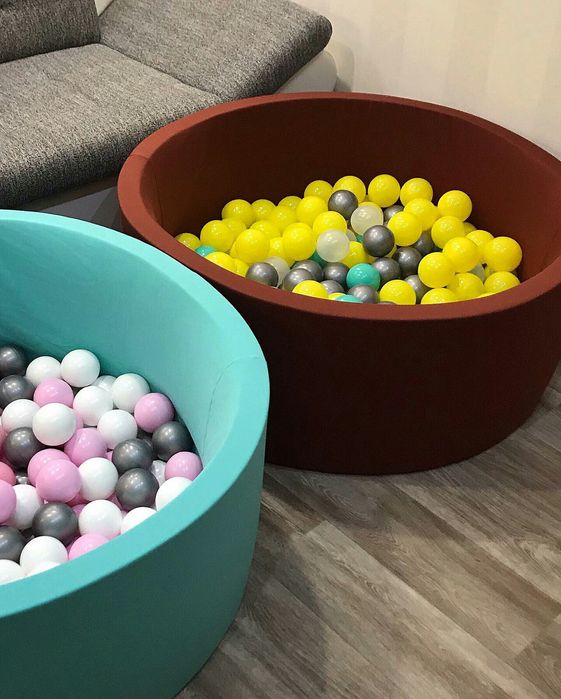 Шарики для сухого бассейна, шари, кульки, манеж, басейн 200шт