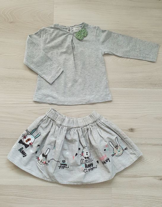 Paka ubrań dla dziewczynki 92 Zara, Next