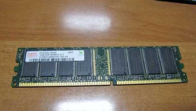 память 1 gb. DDR400 Hynix