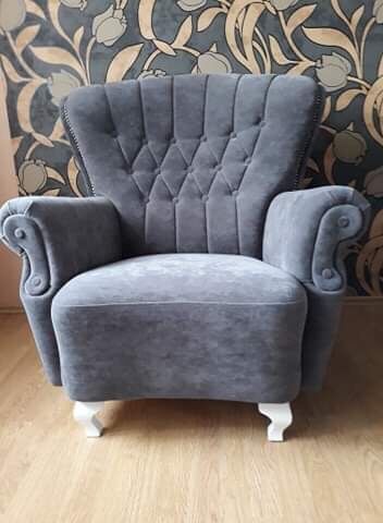 Komplet wypoczynkowy Ludwik sofa 3 +1+1