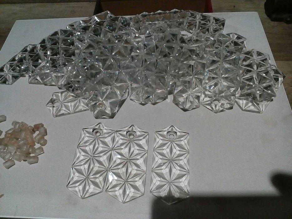 Запасні хрусталики з люстри ссср чешский хрусталь