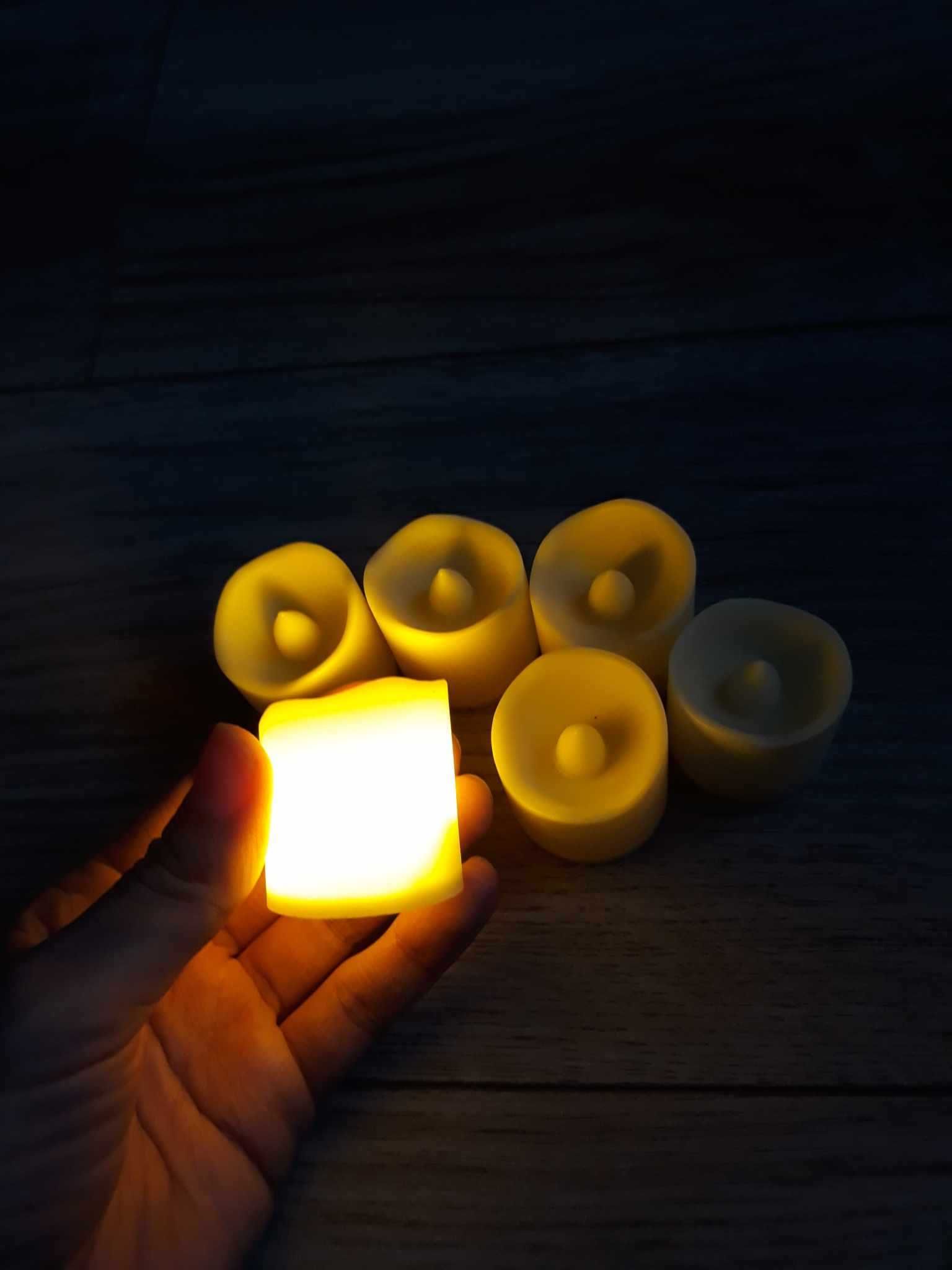 6 szt bezpłomieniowe świece LED