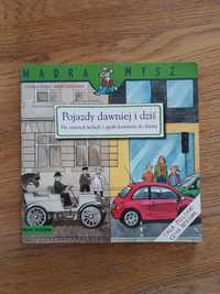 Mądra mysz. Pojazdy dawniej i dziś. Książeczka dla dzieci.