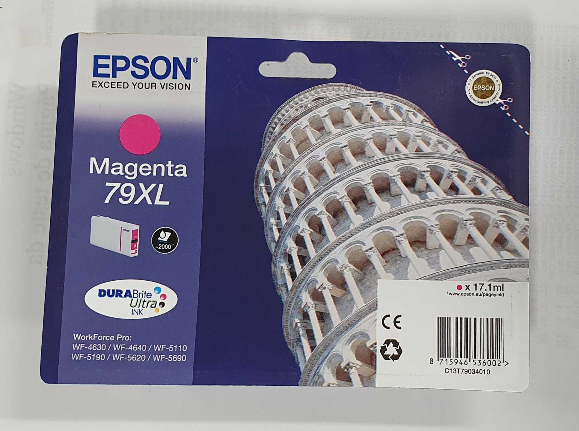 Tinteiro Original Epson T7903 XL / 79 XL Magenta 17.1ml