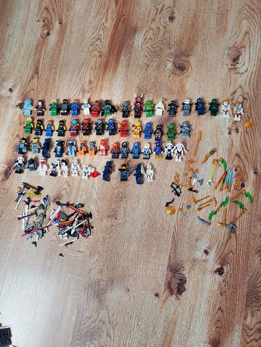 Minifigurki LEGO ninjago mix zestaw