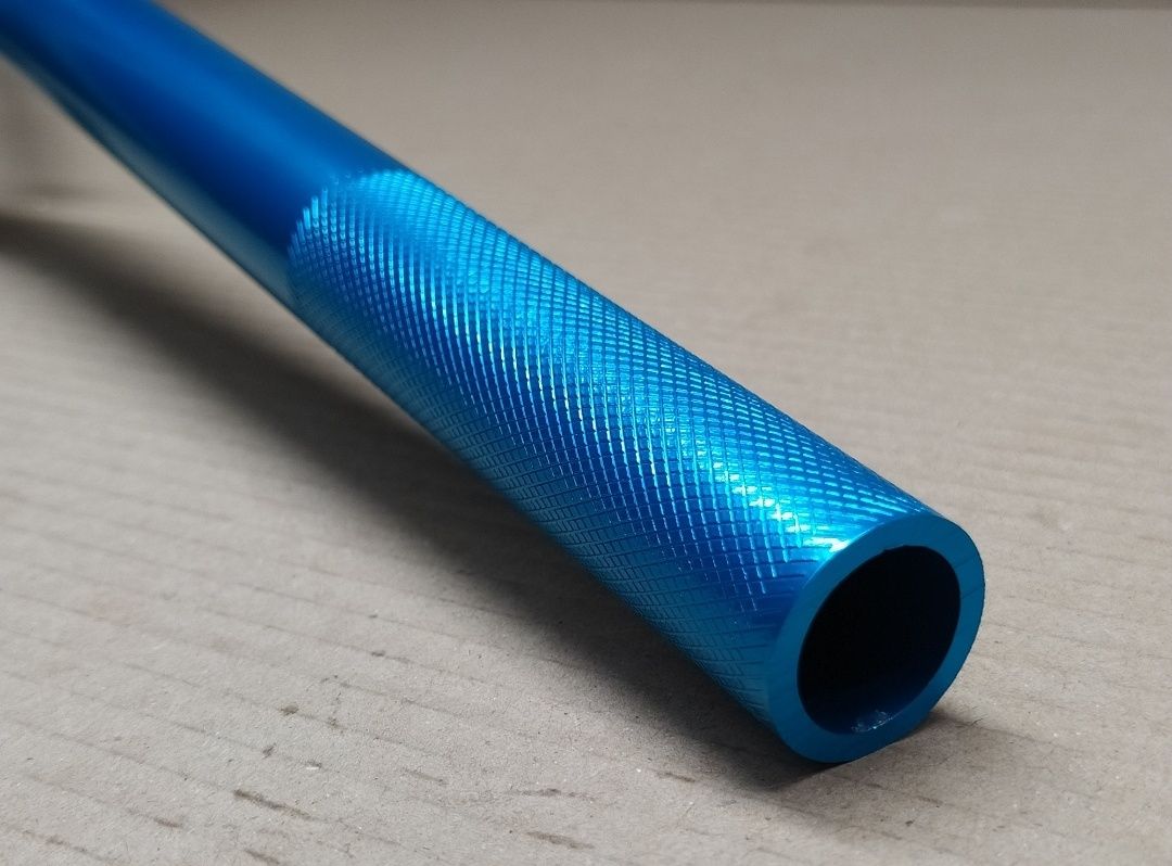 Руль мото "PROTAPER" универсальный d22  синий +перемычка