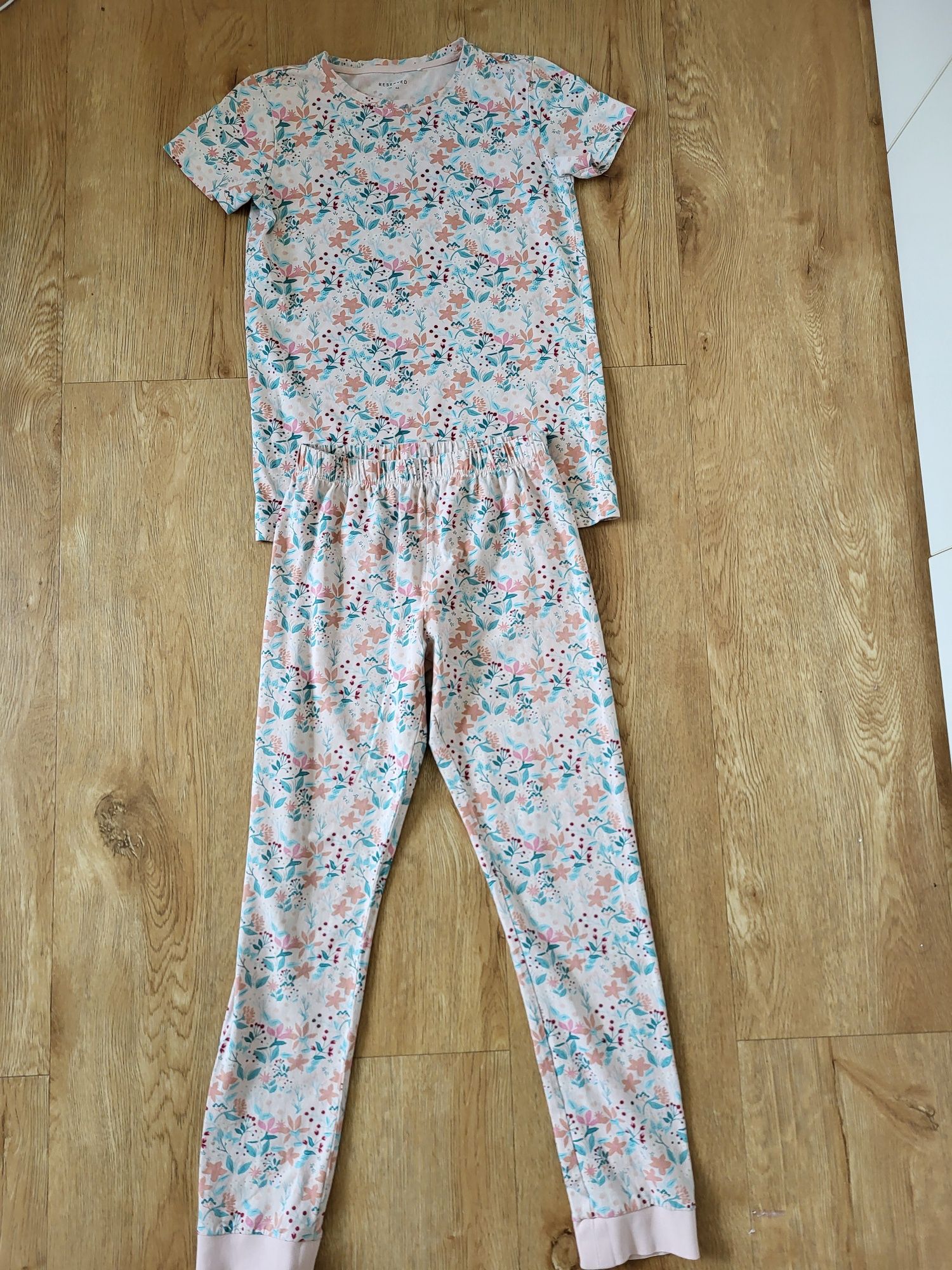 Paka 43 sztuki 152/158/164 bluza t-shirt legginsy koszula spódniczka s