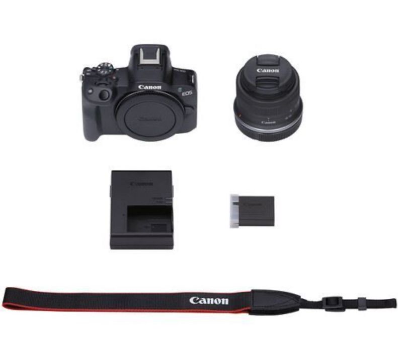 Canon R50 + 2 Lentes (18-45, 55-210) Como Nova