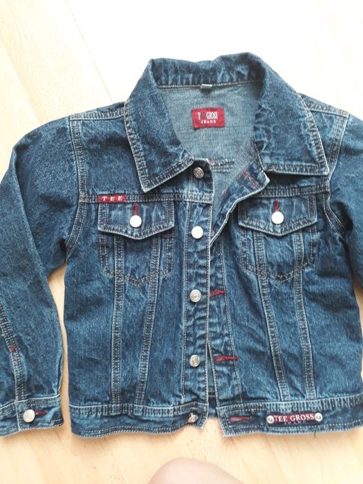 Kurtka jeans rozm 122