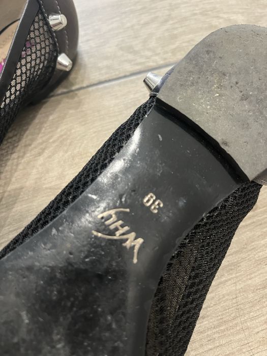 Шкіряні балетки 39р