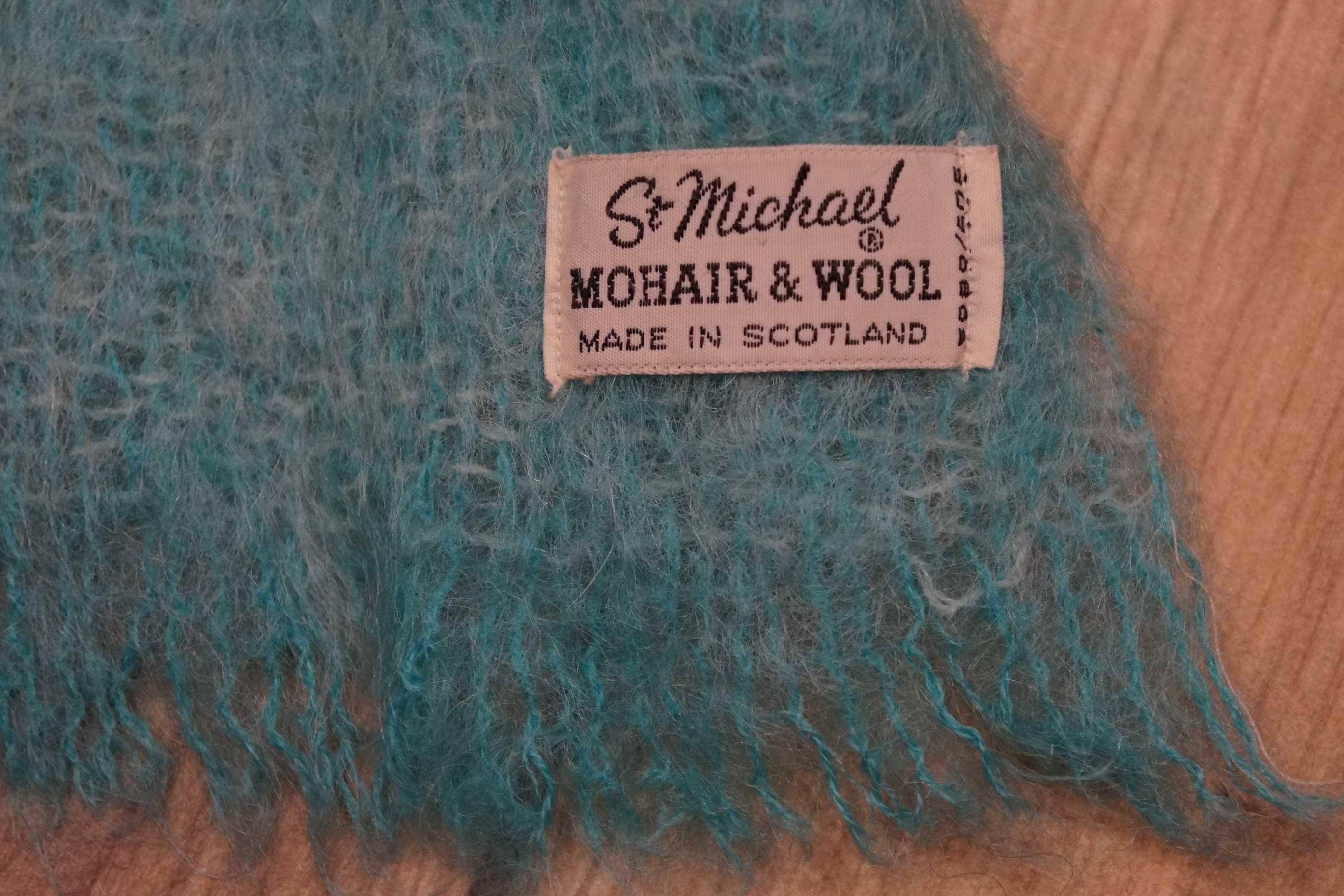 Szalik St Michael wełna moher