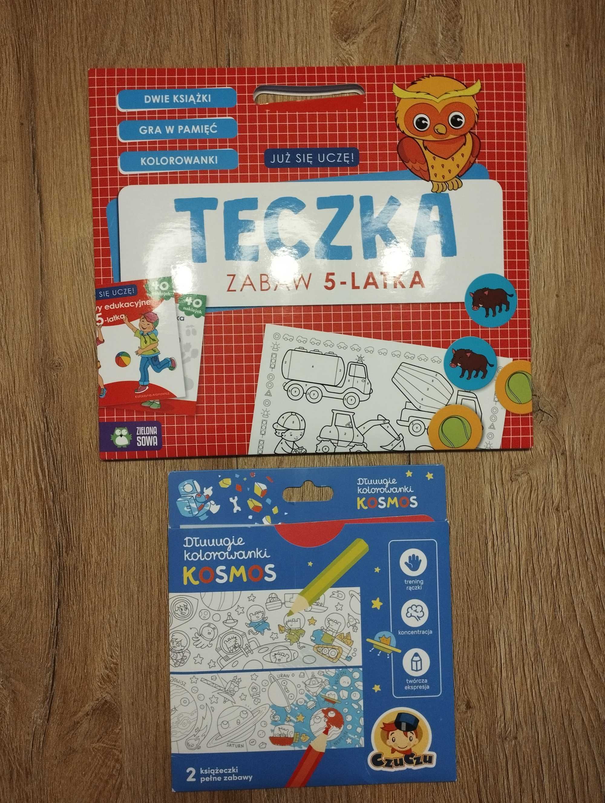 Teczka zabaw 5-latka + kolorowanka gratis NOWE