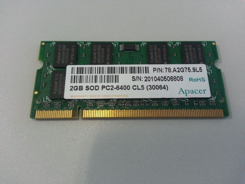 Memórias DDR, DDR2, DDR3, DDR4 para Desktop ou Portátil